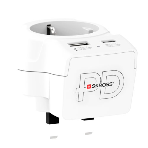 SKROSS Travel Adapter Europe USA, 7A