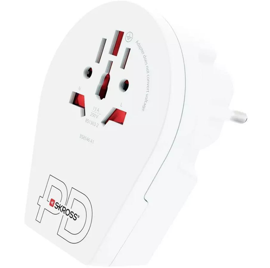 SKROSS Travel Adapter World Europe, 7A