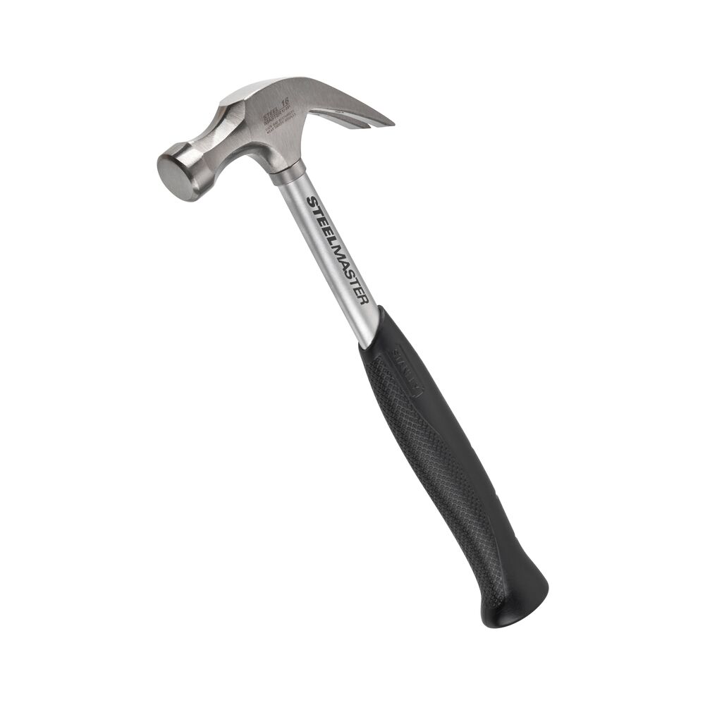 Stanley Steel Head Claw Hammer with Rubber Handle, 0.7 kg