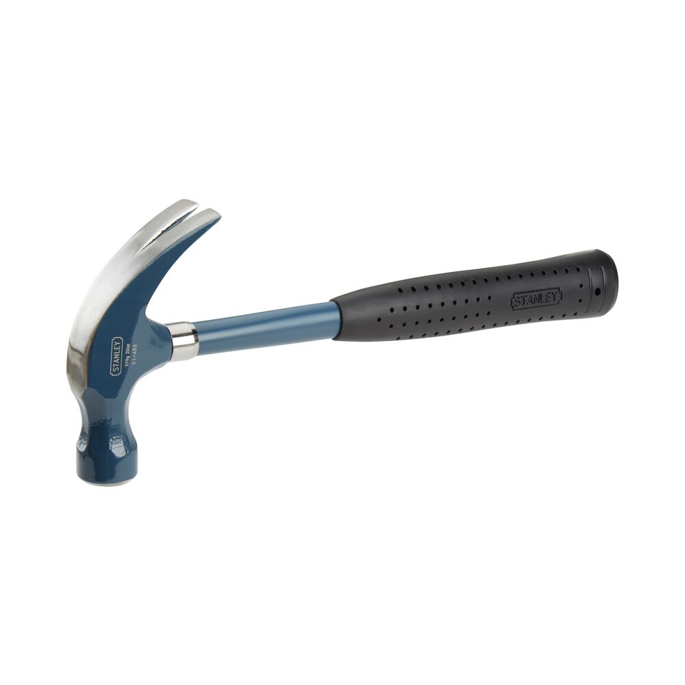 Stanley Steel Head Claw Hammer with Rubber Handle, 0.7 kg