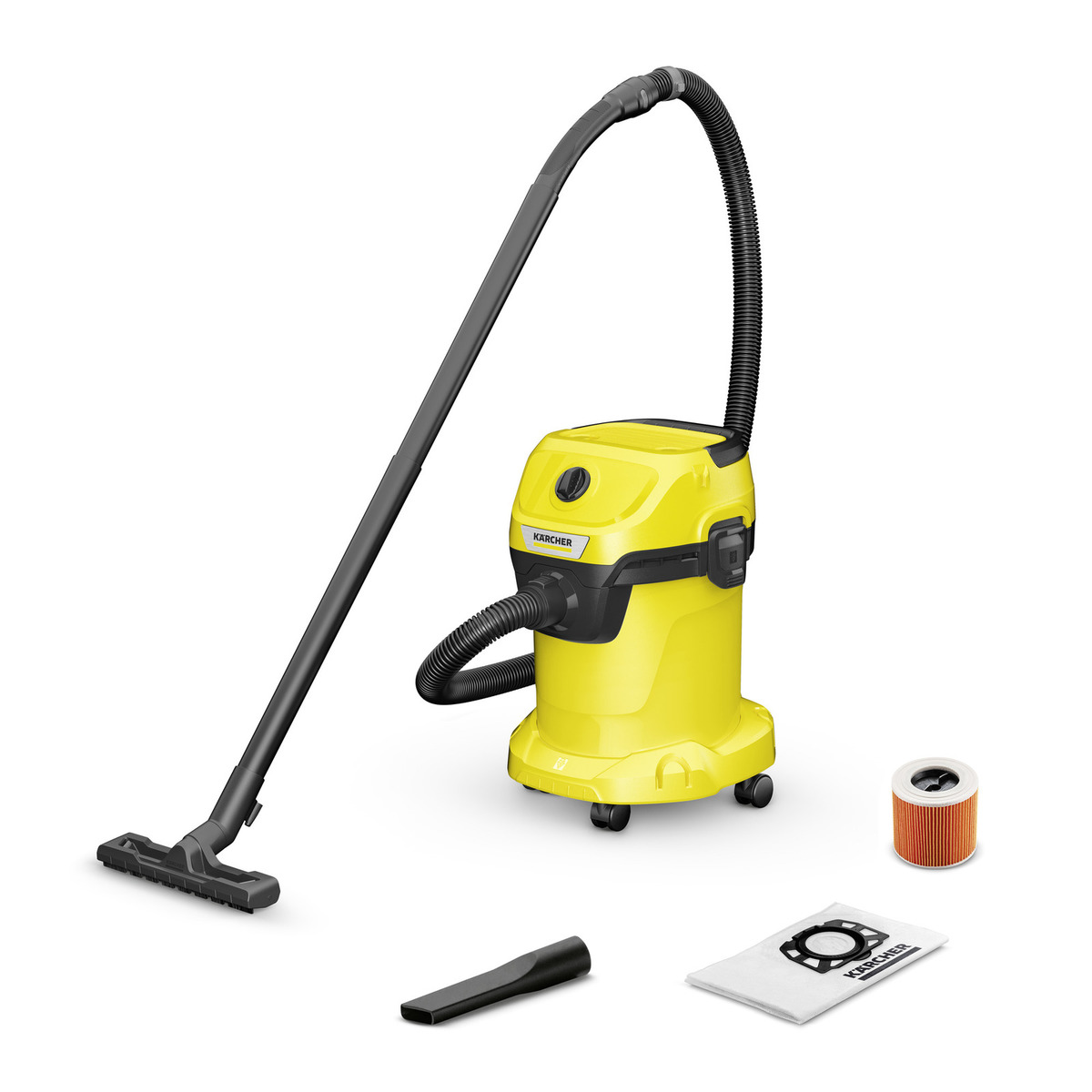 Karcher WD 3 V Floor Vacuum Cleaner Vacuum Cleaner, 4 m Cable, 220V, 240 V, Type G - British 3-Pin