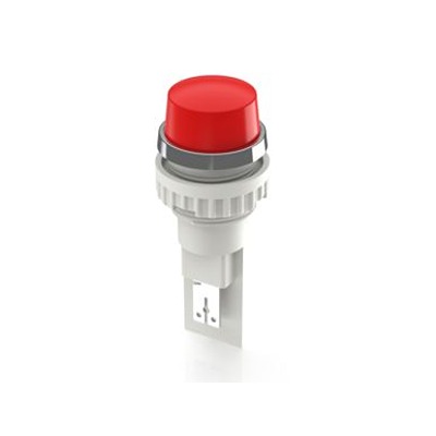RAFI Red Push Button Lamp for Use with Push Button