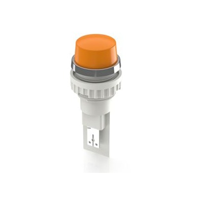 RAFI Yellow Push Button Lamp for Use with Push Button