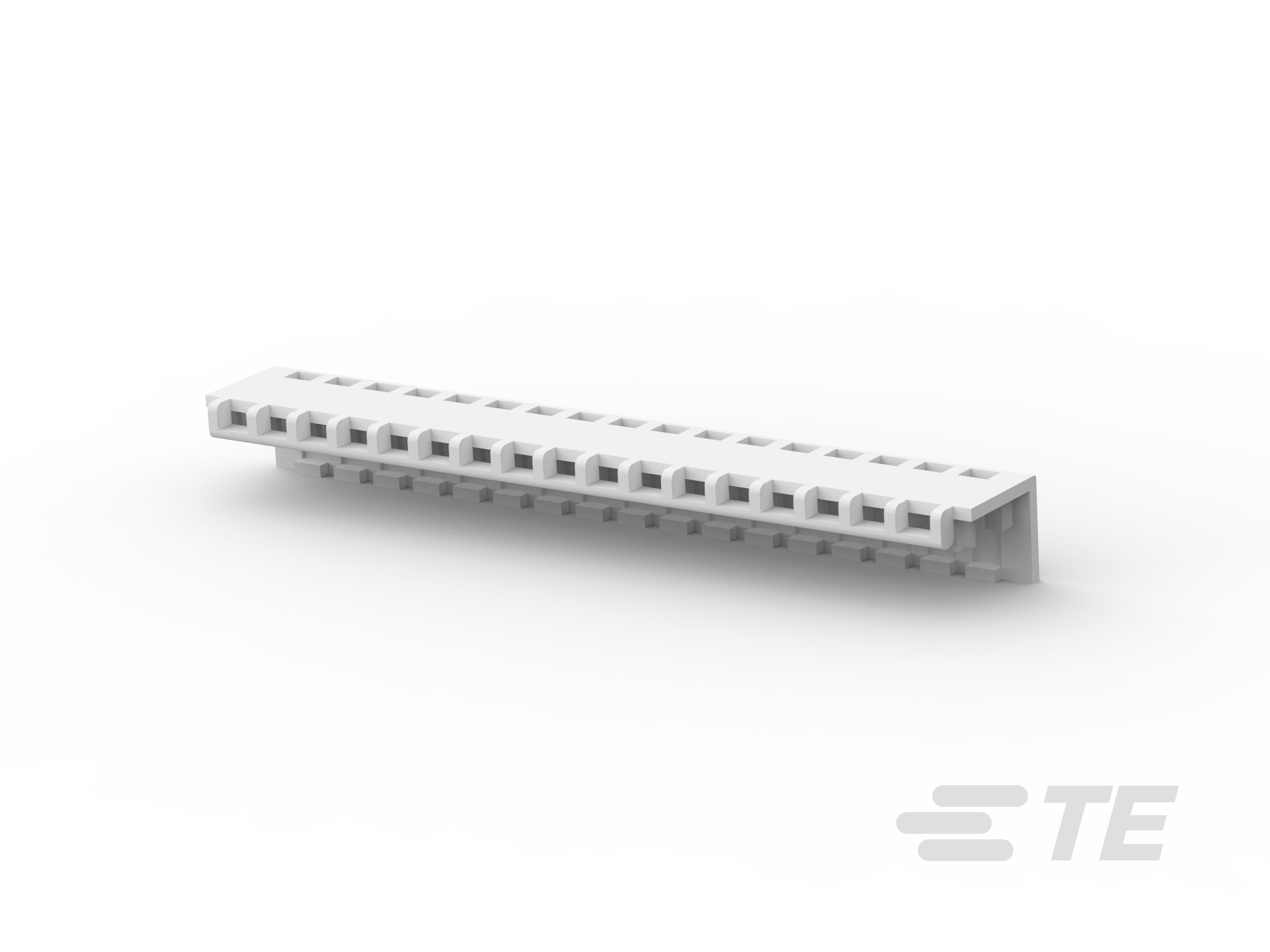 TE Connectivity White Cable Cover in Nylon