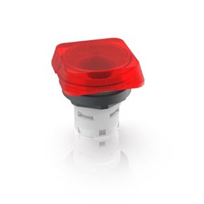 RAFI Red LED Push Button for Use with Push Buttons