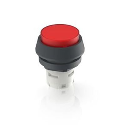 RAFI Red LED Push Button for Use with Push Buttons