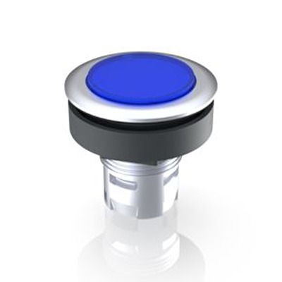 RAFI Blue Push Button Lamp for Use with Push Button