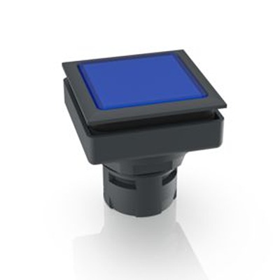 RAFI Blue Push Button Lamp for Use with Push Button