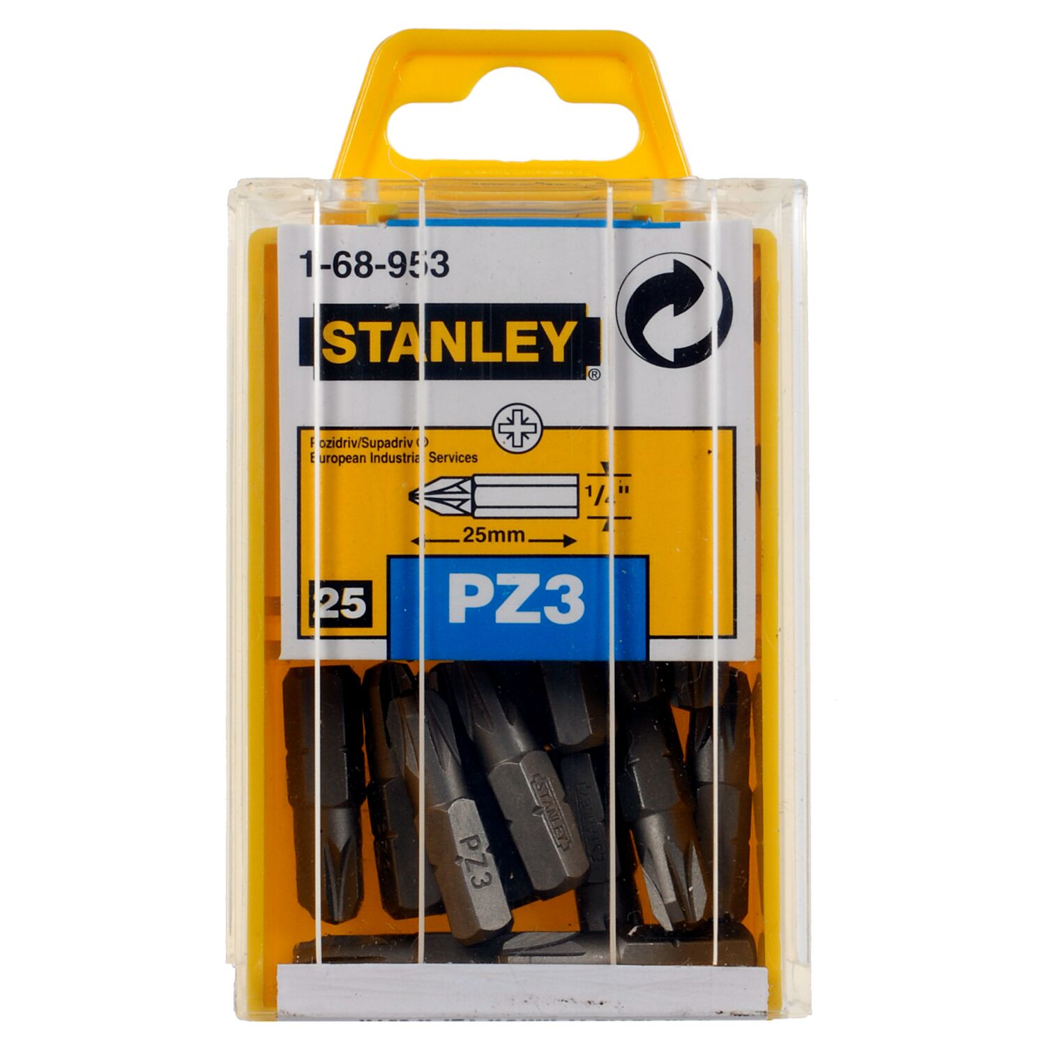 Stanley Bit, Hex Bit 25 Pieces