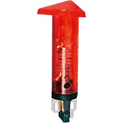 RAFI Red Push Button Lamp for Use with Push Button