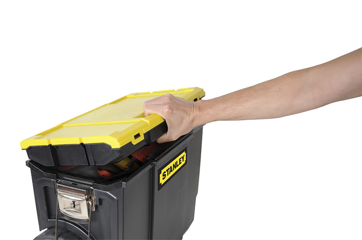 1-70-326 Stanley 2 Drawer Plastic Tool Box 619 mm 475 mm 470mm