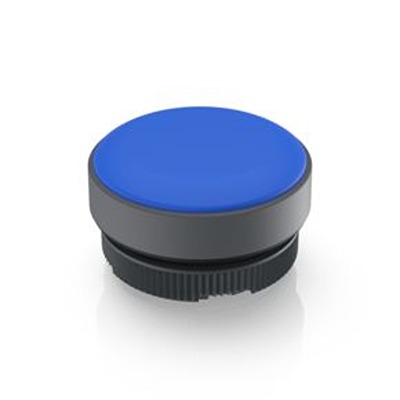 RAFI Indicator Lens Round Style, Blue, 22.3 mm diameter, 29.8 mm Long