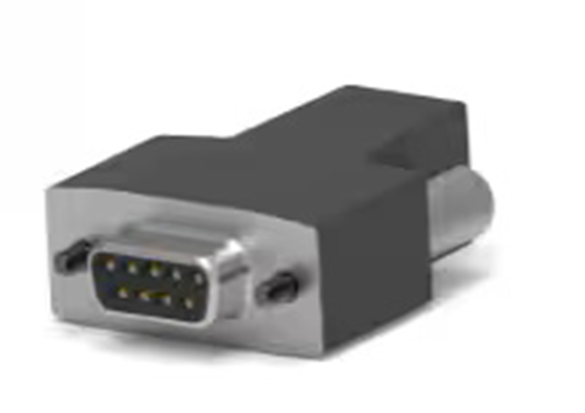 ERNI KSG 200 Series Polycarbonate Right Angle D-Sub Backshell, 9 Way Strain Relief
