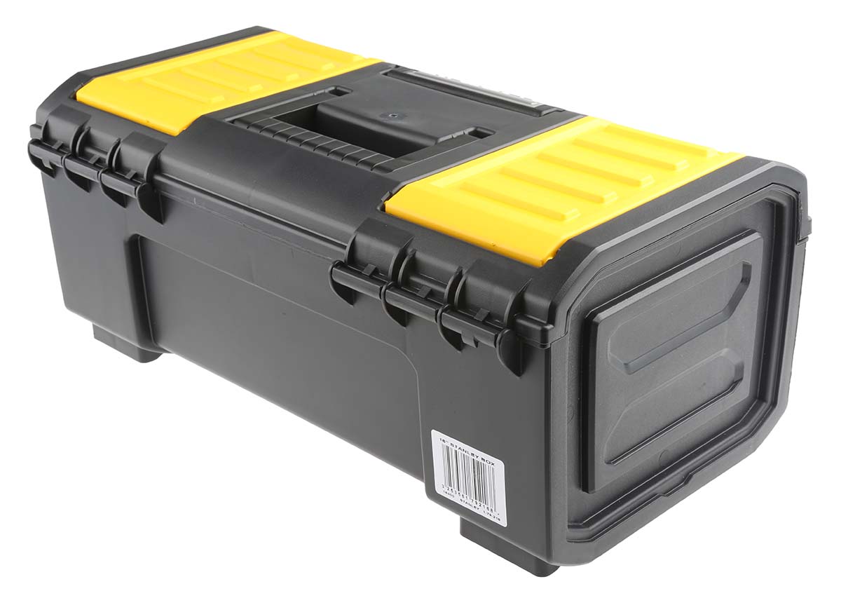 1-79-216 Stanley 2 Drawer Plastic Tool Box 394 mm 394 mm 220mm