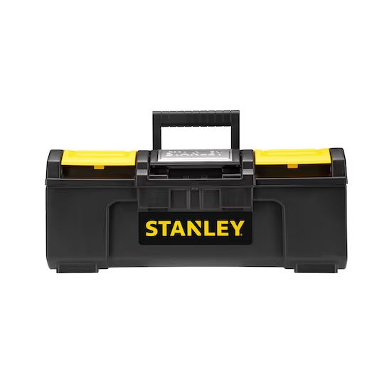 1-79-216 Stanley 2 Drawer Plastic Tool Box 394 mm 394 mm 220mm