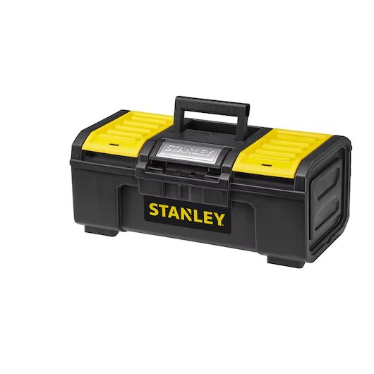 1-79-216 Stanley 2 Drawer Plastic Tool Box 394 mm 394 mm 220mm