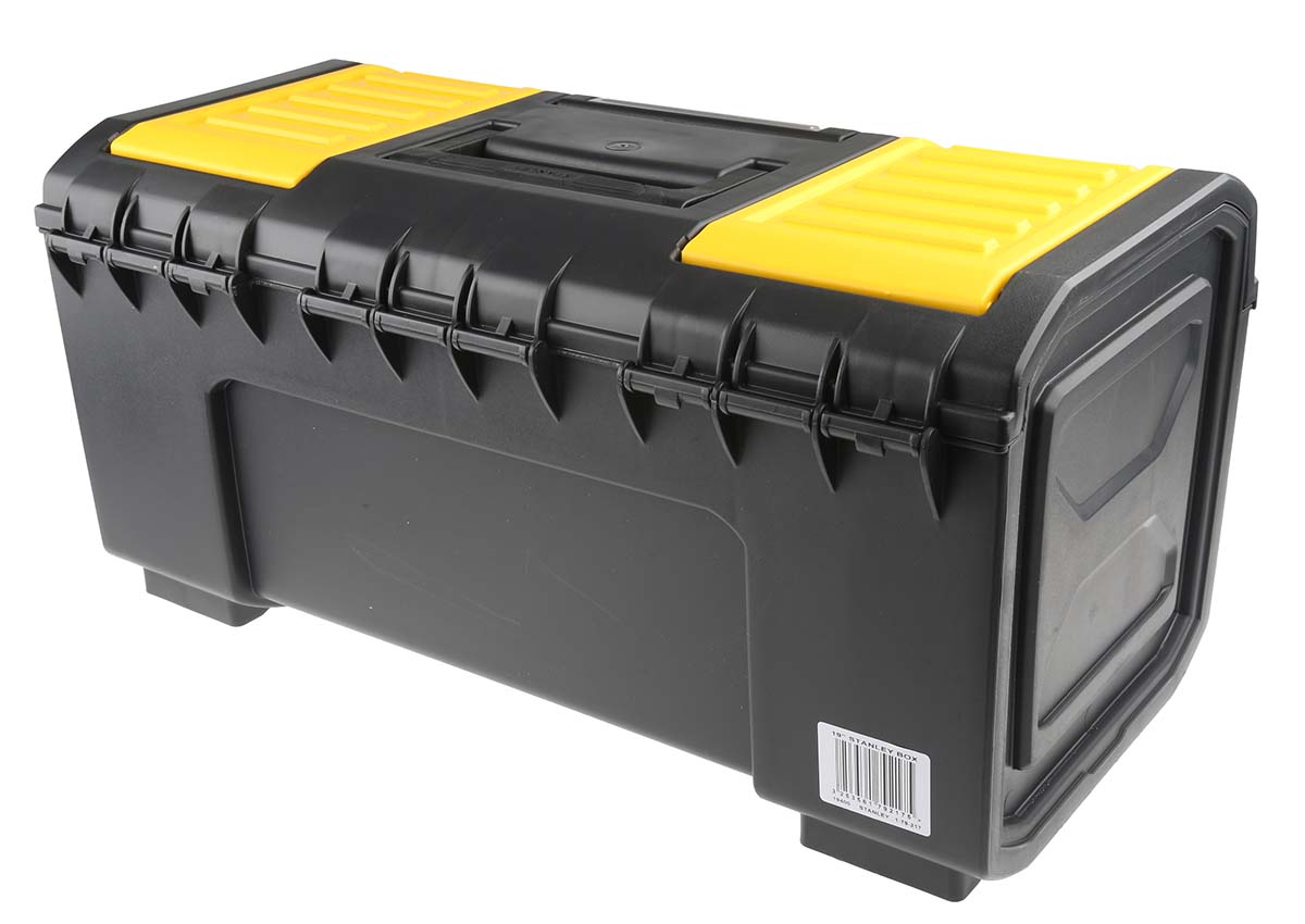 1-79-217 Stanley 2 Drawer Plastic Tool Box 486 mm 486 mm 266mm