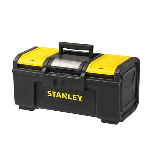 1-79-217 Stanley 2 Drawer Plastic Tool Box 486 mm 486 mm 266mm