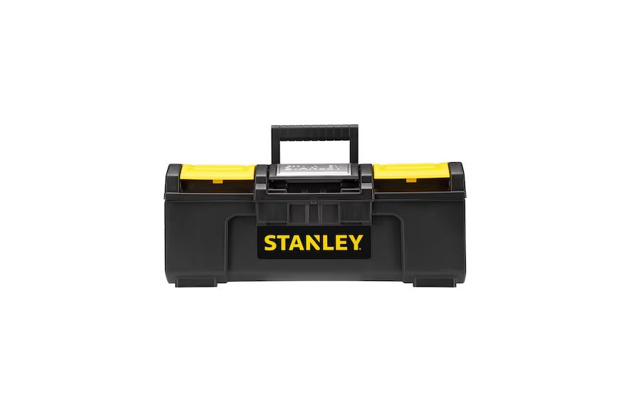 1-79-218 Stanley 2 Drawer Plastic Tool Box 600 mm 600 mm 255mm