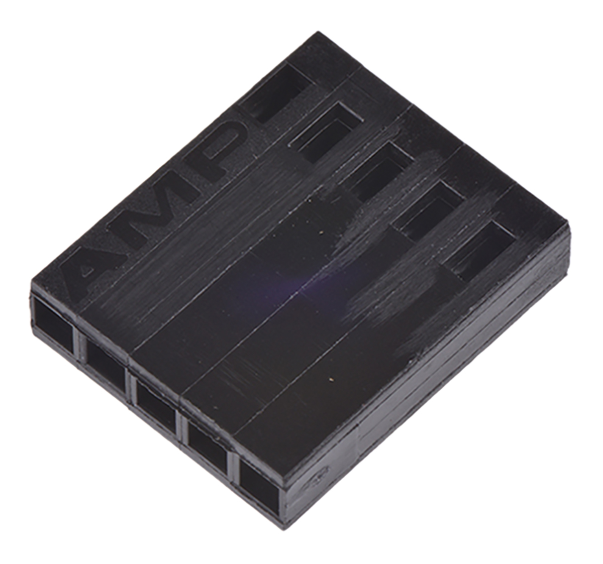 TE Connectivity, AMPMODU MOD IV Female Connector Housing,  2.54 mm Pitch,  5 Way,  1 Row Straight