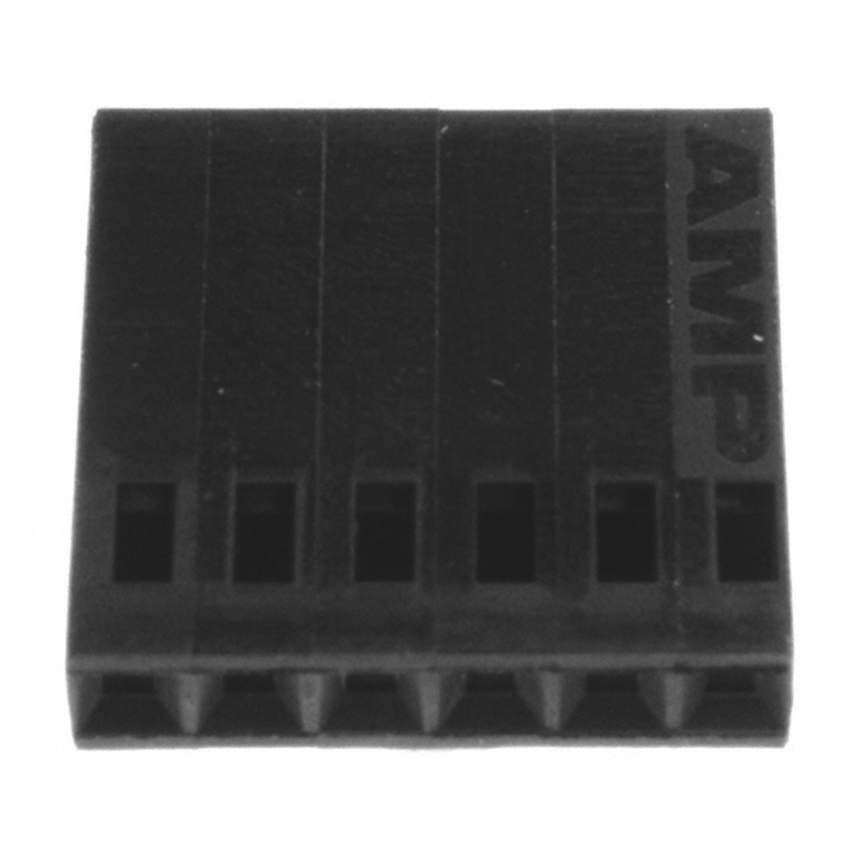 TE Connectivity, AMPMODU MOD IV Female Connector Housing,  2.54 mm Pitch,  6 Way,  1 Row Straight