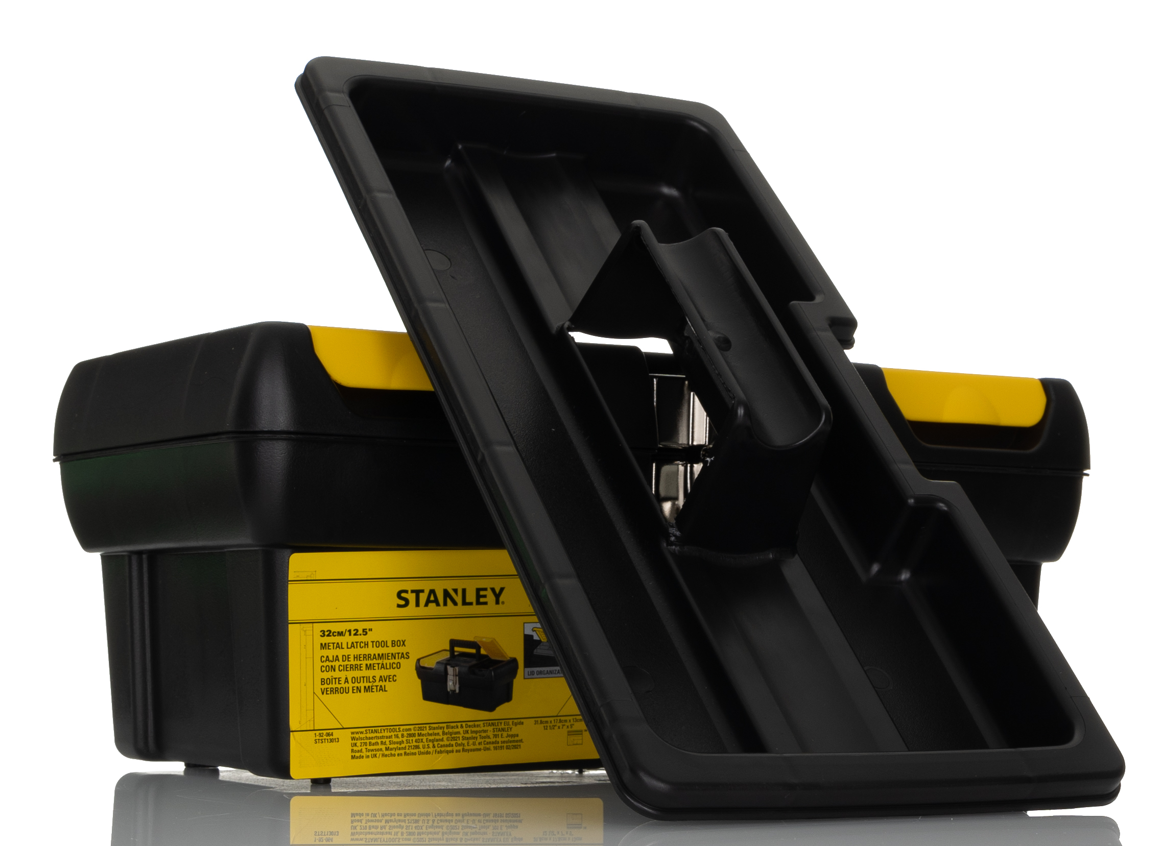 1-92-064 Stanley Plastic Tool Box 130 mm 318 mm 178mm