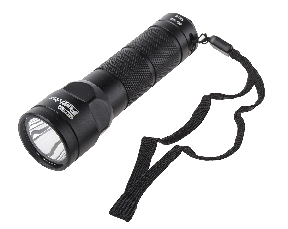 Stanley Tools LED Torch Black 70 lm, 123 mm