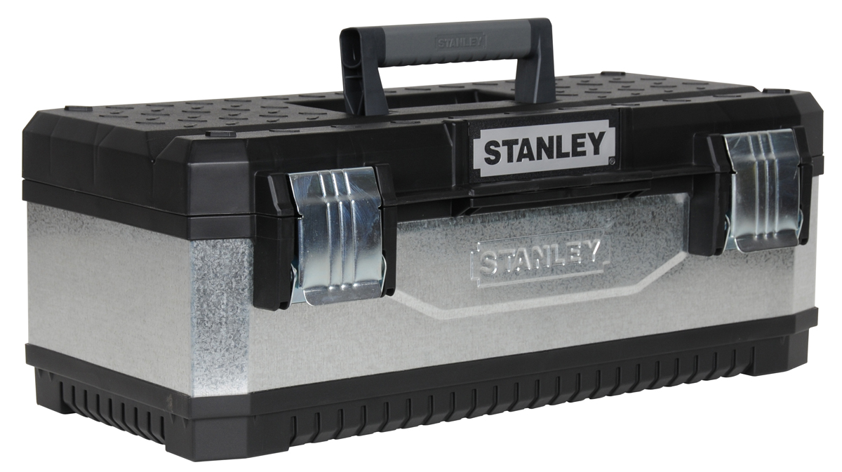 Stanley Metal, Plastic Tool Box 222 mm 580 mm 290mm