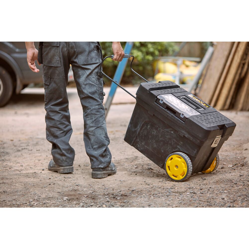 1-97-503 Stanley Plastic Tool Box & Tool Cases Wheeled 62 cm 60.3 cm 42.5cm