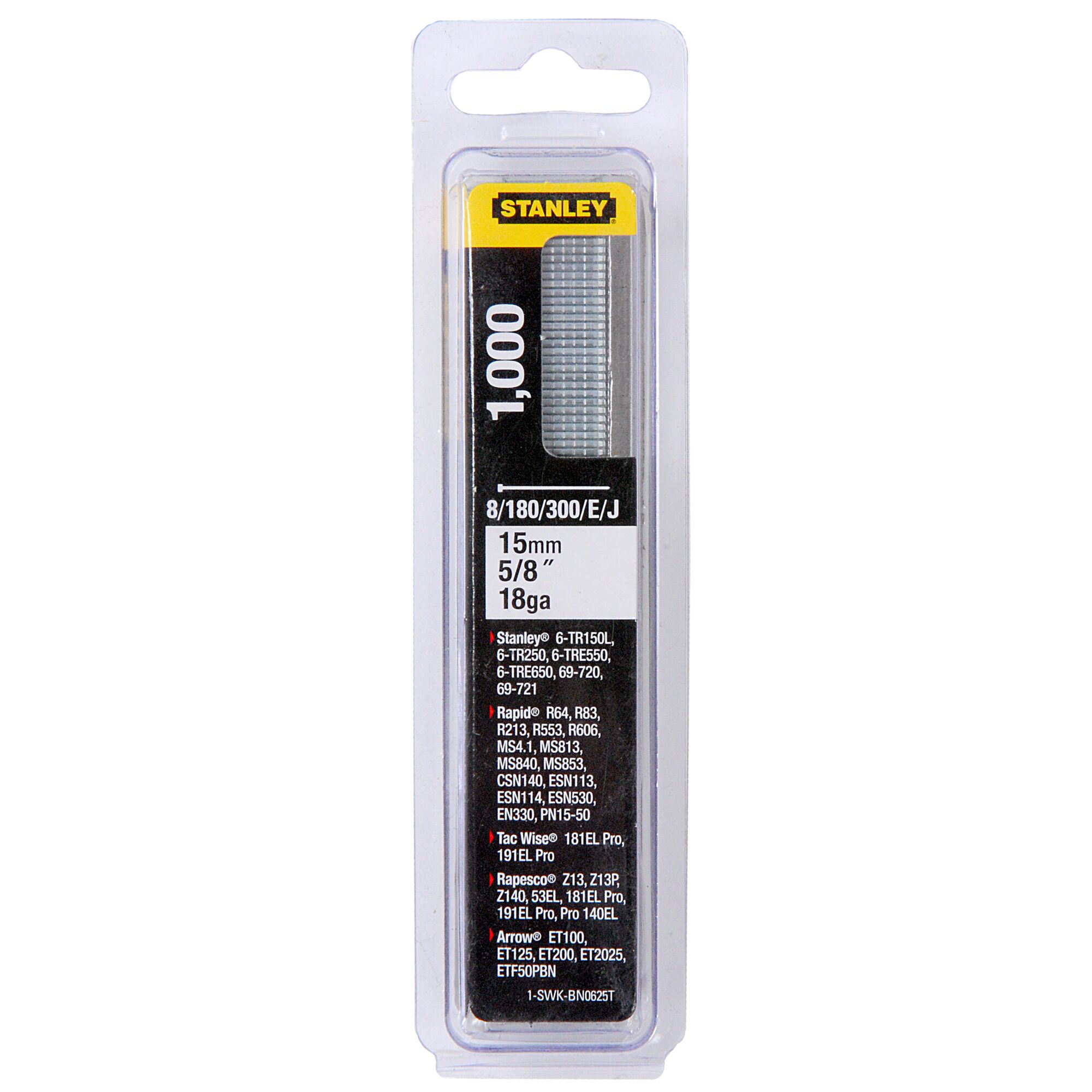 Stanley Nail; 15 mm x