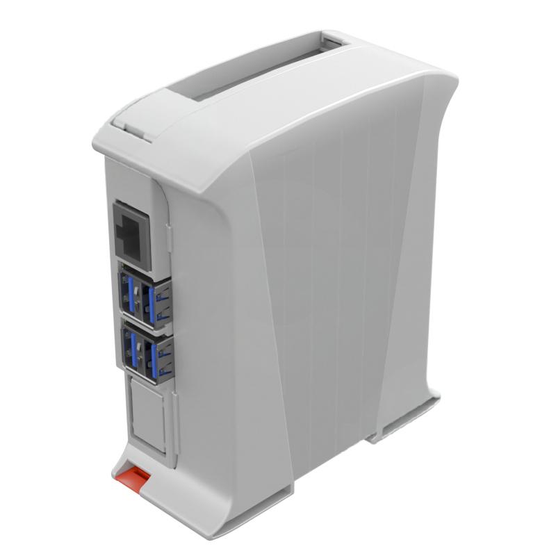 Italtronic Raspberry Pi Cases for use with Raspberry Pi Series in Light Grey