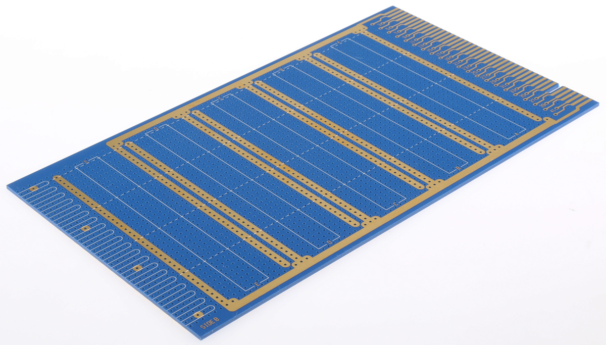 10-0145 Vero Technologies  2 Stripboard Epoxy Glass Fabric Laminate 165.1 mm FR4 114.3mm