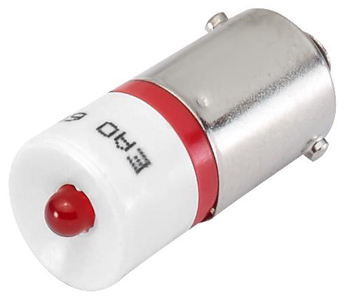 EAO Red LED Indicator Lamp, 12V ac/dc, 390mcd