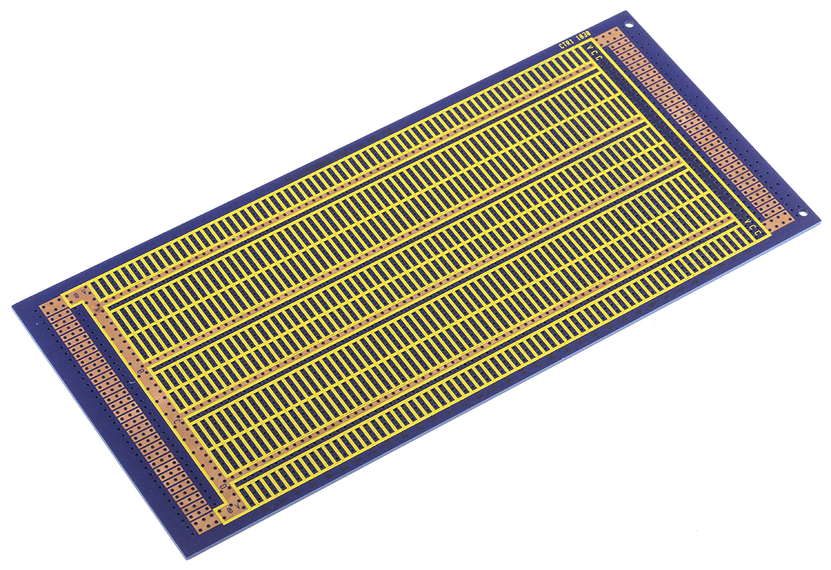 10-2857 Vero Technologies  2 Stripboard Epoxy Glass Fabric Laminate 220 mm FR4 100mm