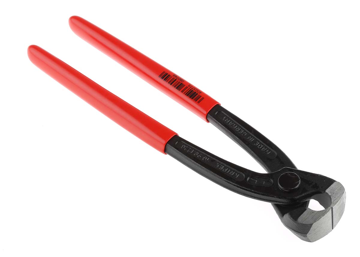10-98-i220 Knipex 10 98 1-Piece Ear Clamp Pliers, 220 mm Overall