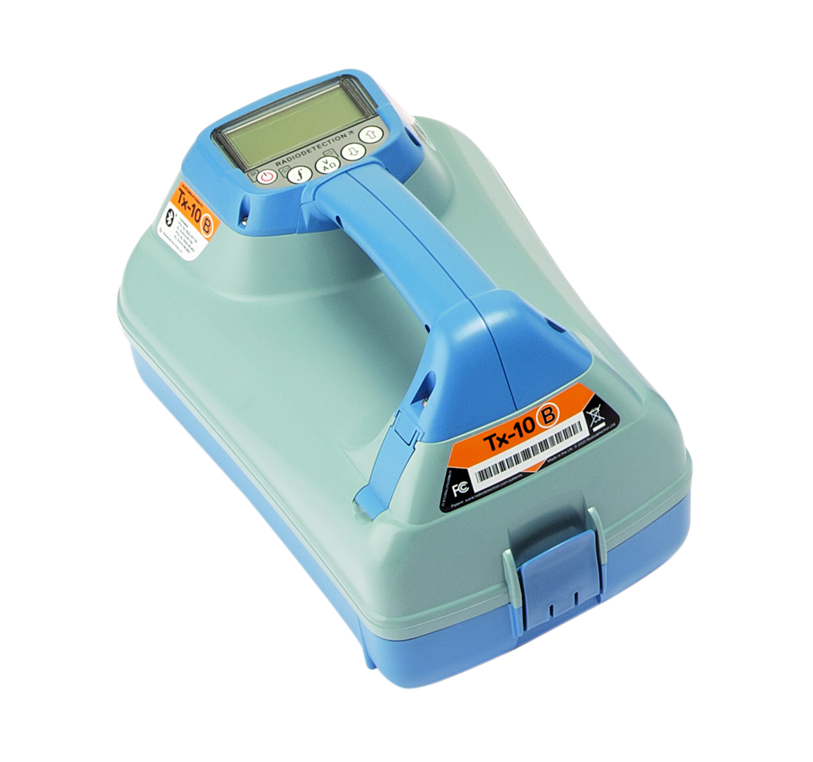 Radiodetection 10/TX10B-UK Cable Tracer Transmitter, Cable Detection Depth 450m 200 kHz, Maximum Safe Working Voltage 90