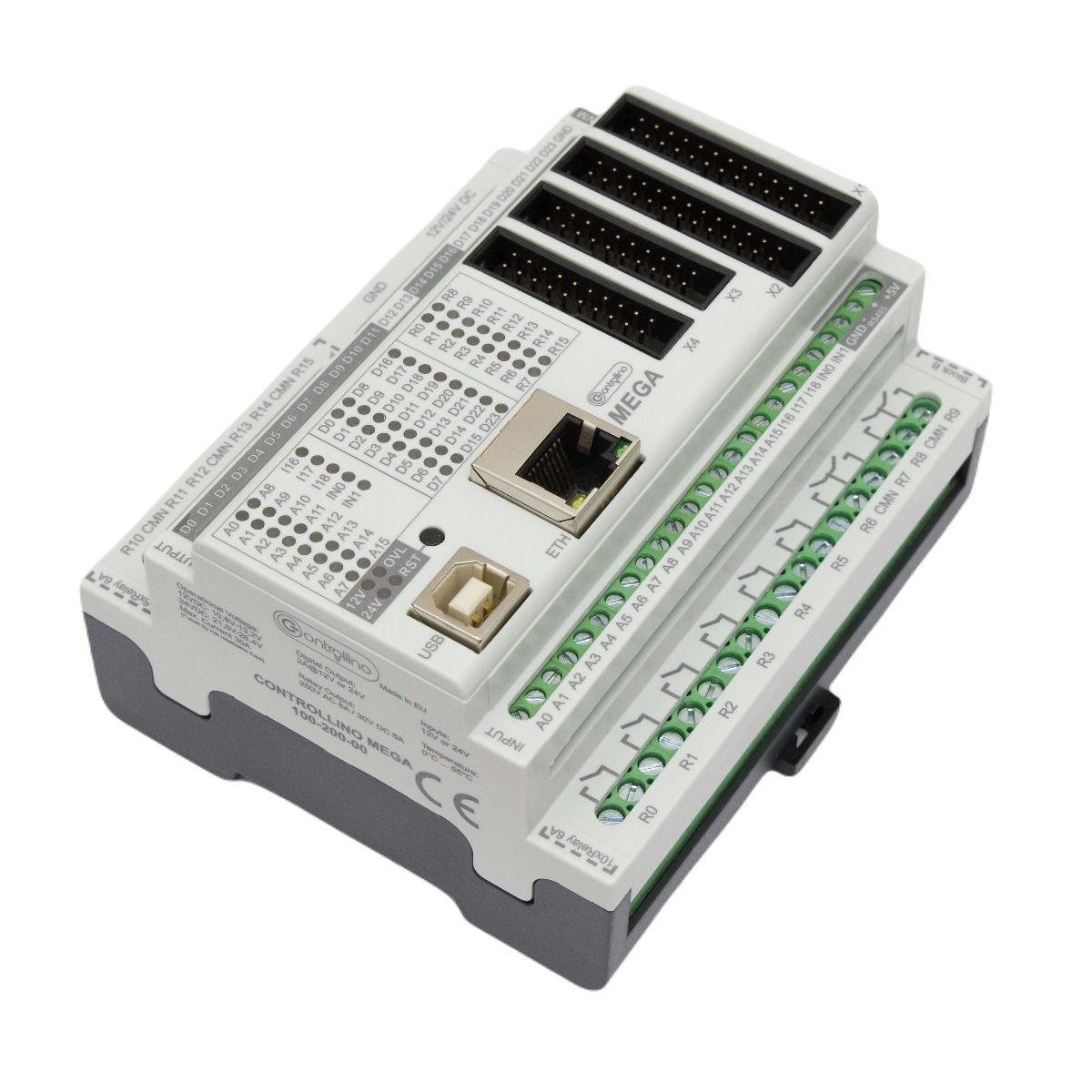 Controllino Controllino MEGA Series Controller, Relay Output, 21-Input, Analogue Input