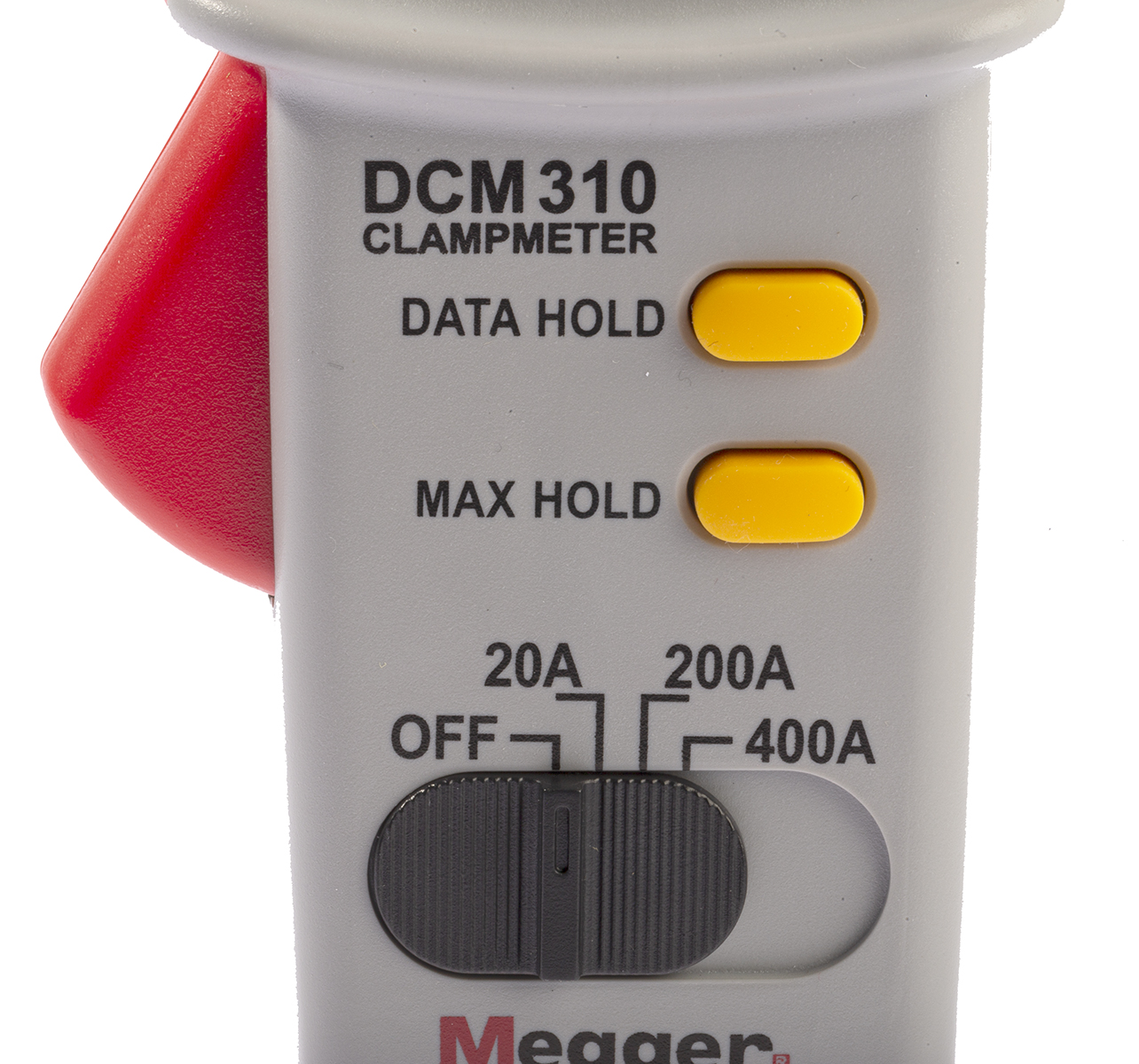 1000-303 Megger DCM310 Clamp Meter 400 A 600 V dc 600 V ac CAT III Non-Contact Voltage Detector RSCAL