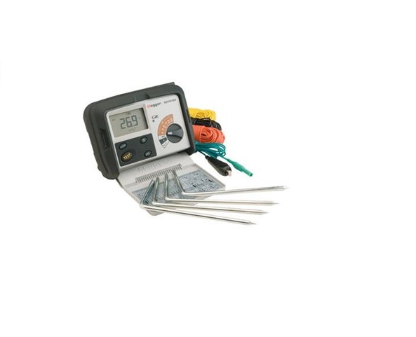 1000-345 Megger DET4TC2 Earth Tester, 200 kΩ CAT IV 100V
