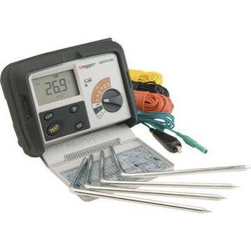 1000-346 Megger DET4TCR2 Earth Tester, 200 kΩ CAT IV 100V
