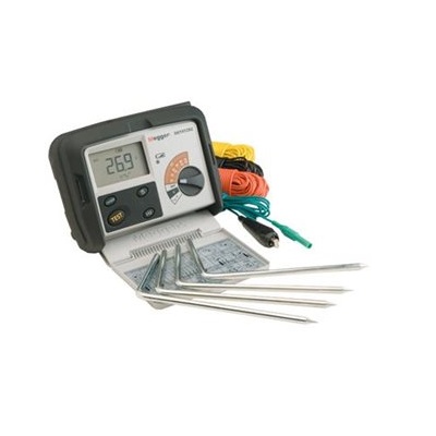 1000-366 Megger DET4TCR2 Earth Tester, 200 kΩ CAT IV 100V