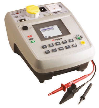 Megger PAT350 PAT Tester, Class I, Class II Test Type, RSCAL