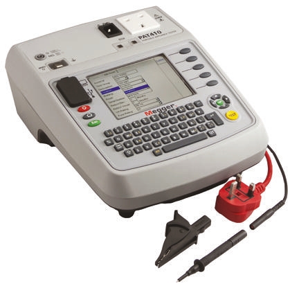Megger PAT410 PAT Tester, Class I, Class II Test Type, UKAS