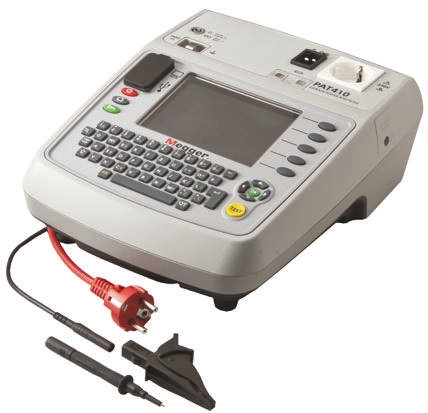 Megger PAT410 PAT Tester, Class I, Class II Test Type, UKAS