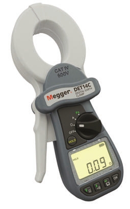 Megger DET14C Earth Tester, 1.5 kΩ CAT IV 600V