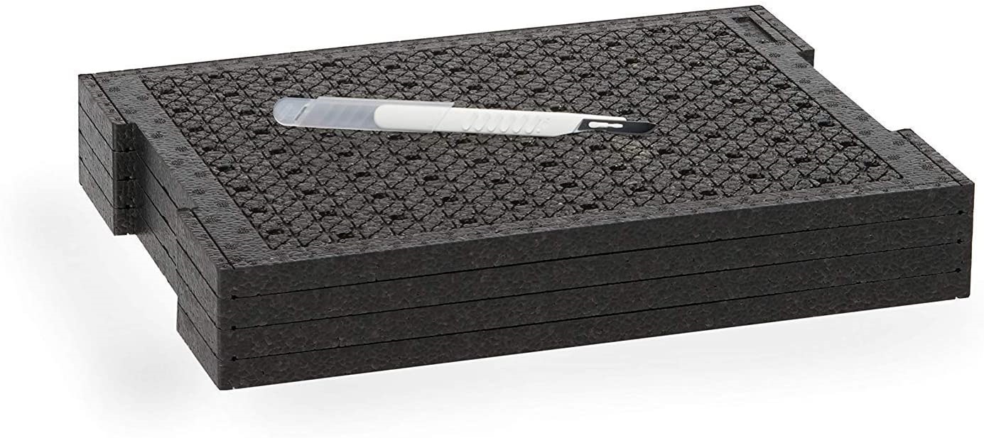 1000010146 BS SYSTEMS  Rectangular Foam Insert, For Use With L-BOXX 102