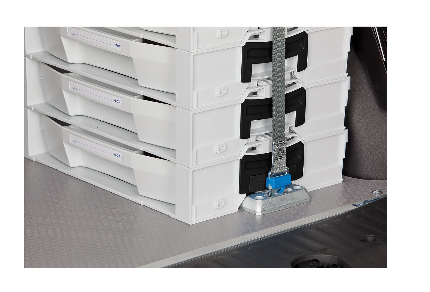1000010166 BS SYSTEMS Metal Universal Holder for use with LT-BOXX, L-BOXX, i-BOXX Rack, LS-BOXX
