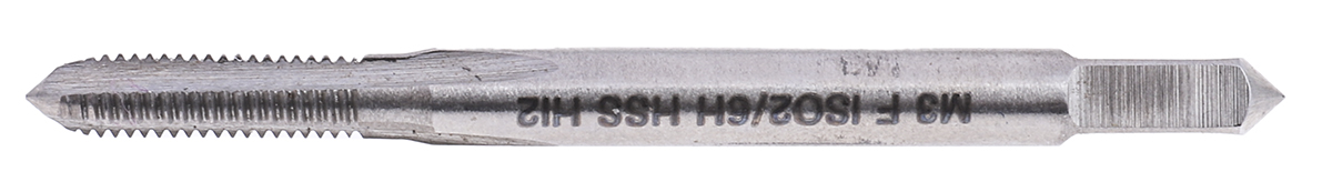 10003 EVENTUS Threading Tap, M3 Thread, Metric Standard, Hand Tap