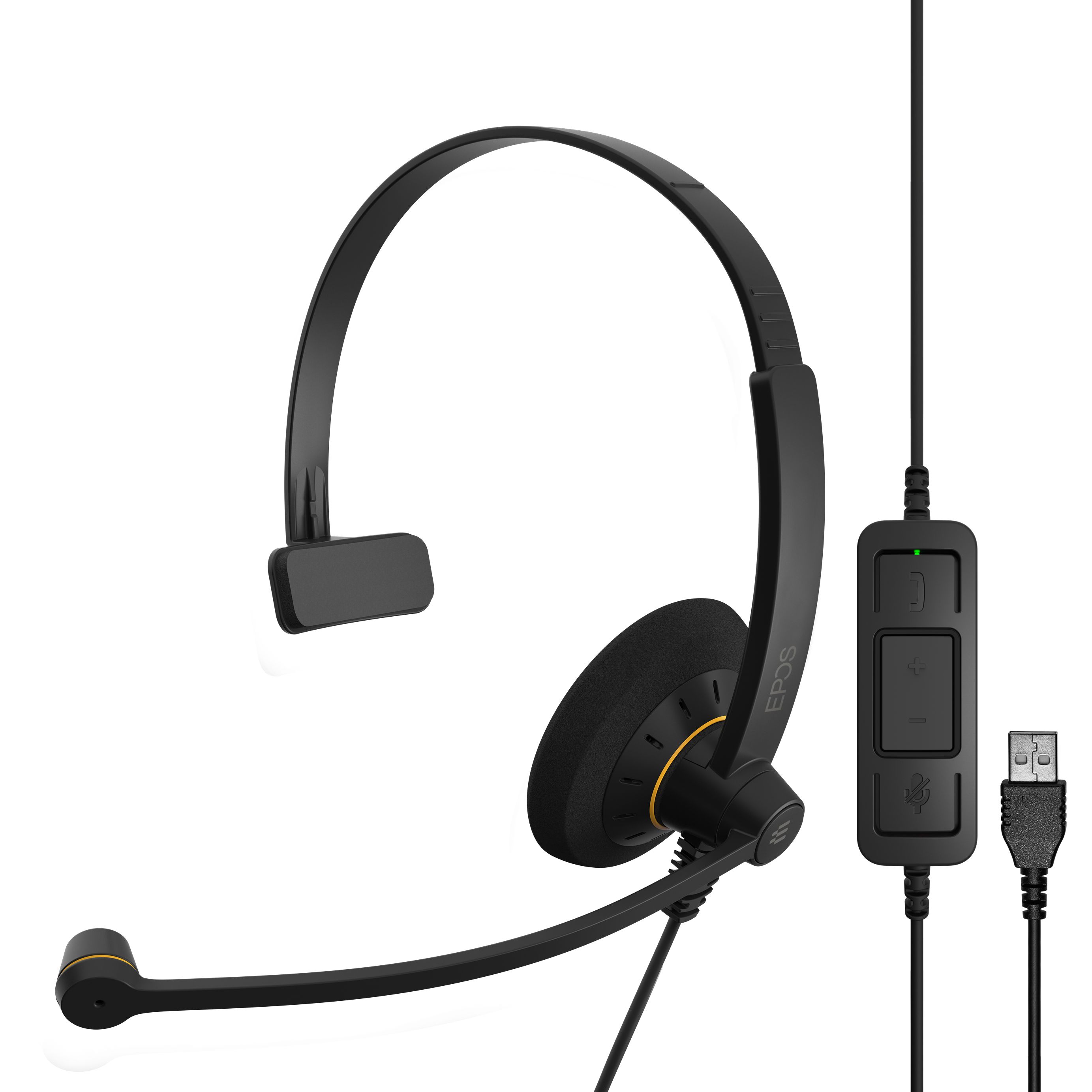EPOS IMPACT SC 30 USB ML Black On Ear Headphones USB