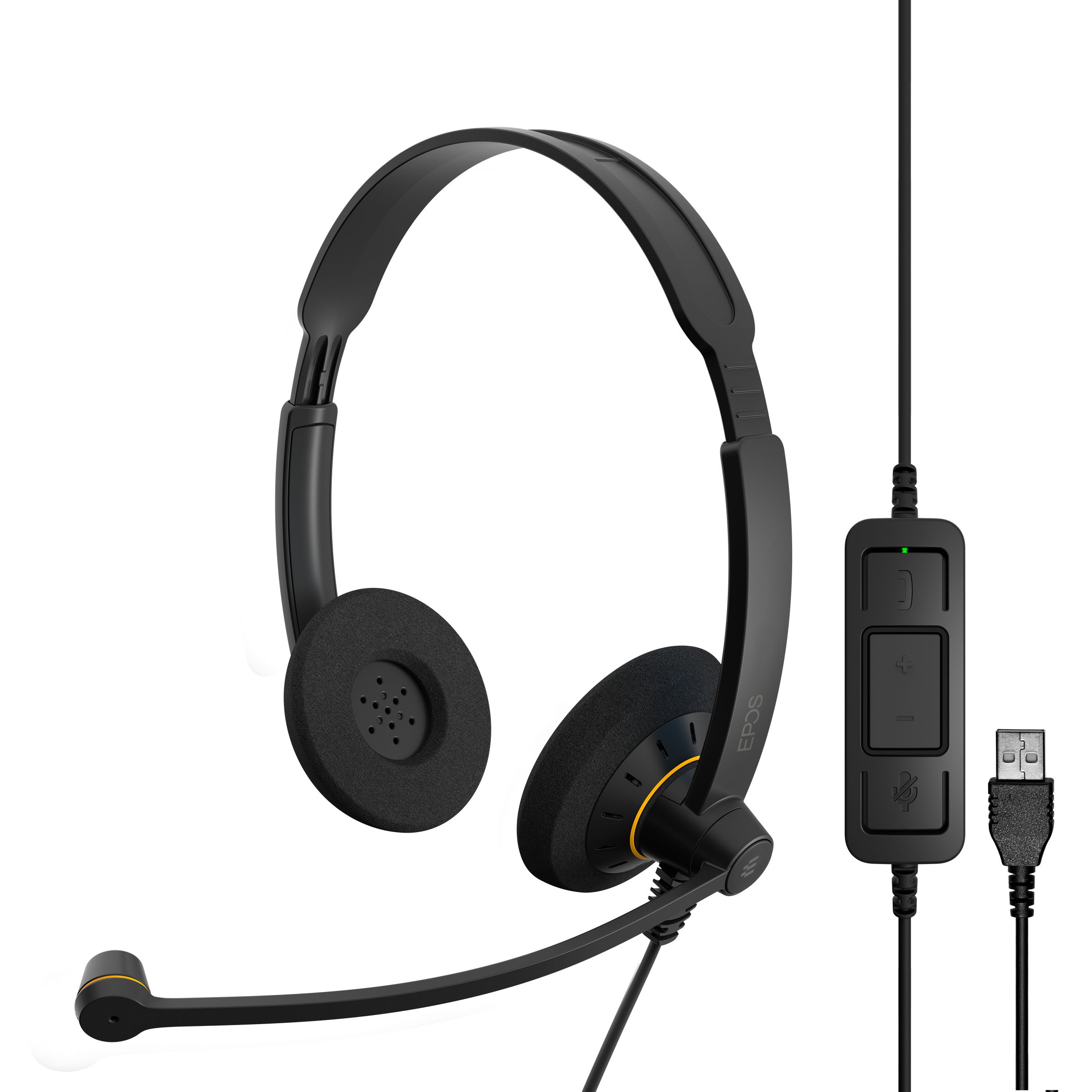 EPOS IMPACT SC 60 USB ML Black On Ear Headphones USB